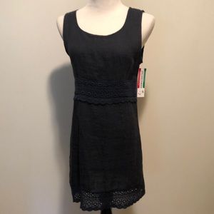 NWT Cute Italian pullover linen dress!